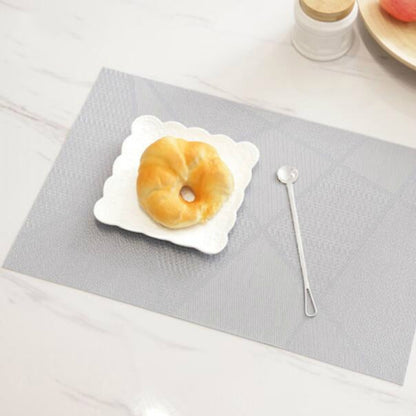 ELECTROPRIME Creative Environmentally Friendly Simple Table Mats Coffee Cup Pad, Size: 30x45cm(Silver)