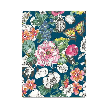 ELECTROPRIME Country Flower Butterfly Door Mat Non-slip Floor Carpet, Size:40x120cm