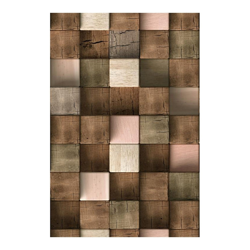 ELECTROPRIME Simple Modern Abstract Lattice Carpets Living Room Bedroom Floor Mat, Size:80x120cm(Nine Square)