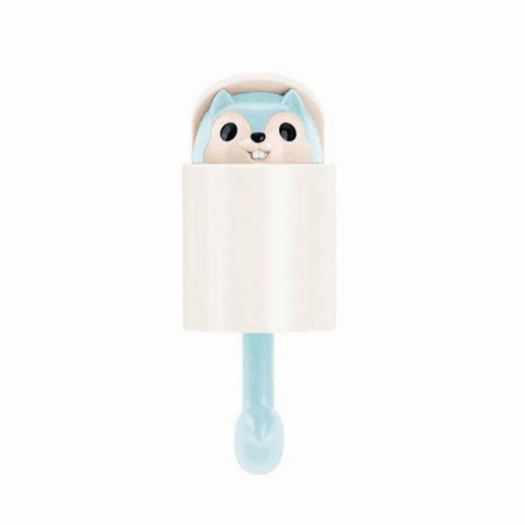 ELECTROPRIME Squirrel Creative Hook Strong Adhesive Wall Hanging(Sky Blue)