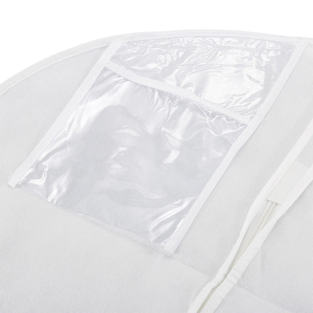 ELECTROPRIME Transparent Coat Wedding Dress Gown Protective Cover Dust Cover Storage Bag