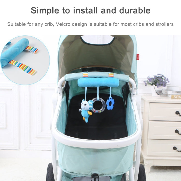 ELECTROPRIME Baby Stroller Cartoon Animal Pendant Cradle Ornament Hanging Rattle(Orange Monkey Bed Hanging)