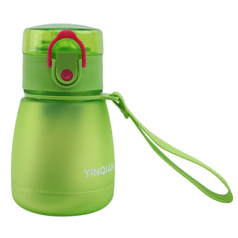 ELECTROPRIME Frosted Belly Cup With Straw Sealing Cup(Green)