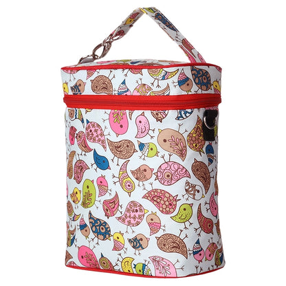 ELECTROPRIME Feeding Bottle Insulation Bags Baby Diaper Stroller Cooler Changing Bags(Ppink)
