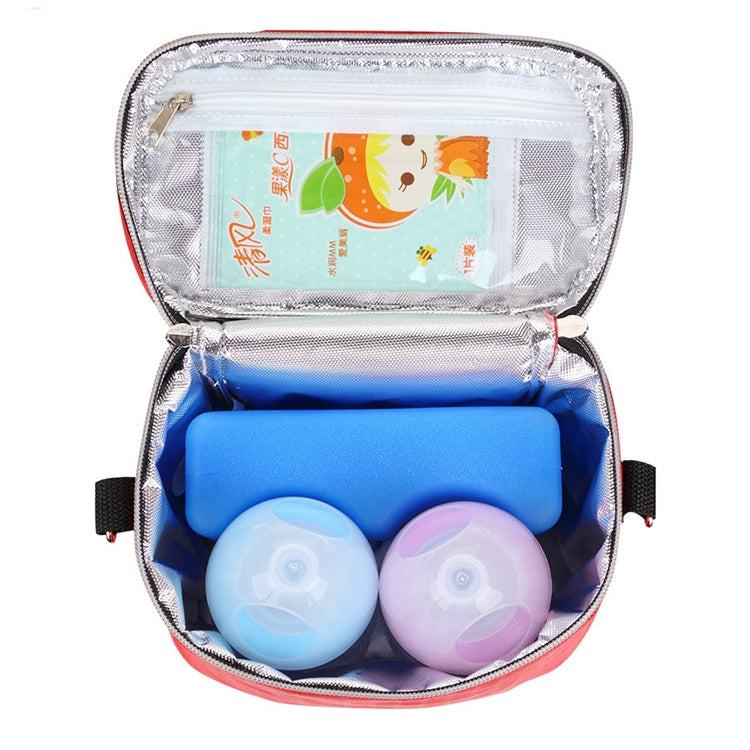 ELECTROPRIME Feeding Bottle Insulation Bags Baby Diaper Stroller Cooler Changing Bags(Ppink)