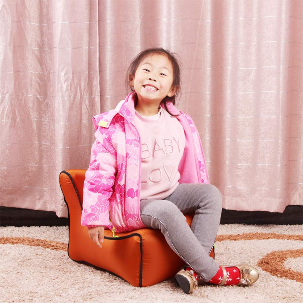 ELECTROPRIME Waterproof Mini Inflatable Baby Seats SofaChair Furniture Bean Bag Seat Cushion(Lake green seat)