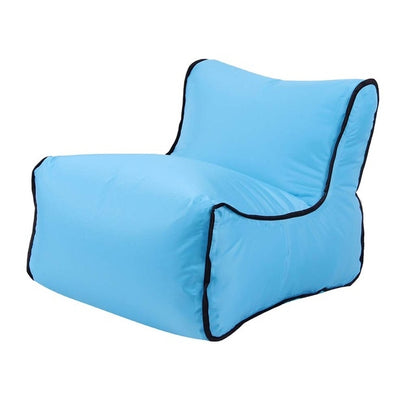 ELECTROPRIME Waterproof Mini Inflatable Baby Seats SofaChair Furniture Bean Bag Seat Cushion(Sky blue seat)