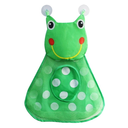 ELECTROPRIME Baby Shower Toys Storage Organizer Kids Toy Storage Mesh Set For Bathroom(Frog)