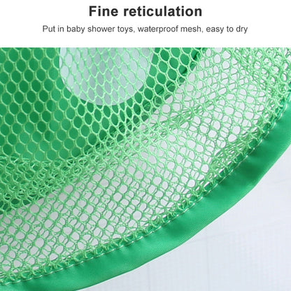 ELECTROPRIME Baby Shower Toys Storage Organizer Kids Toy Storage Mesh Set For Bathroom(Frog)