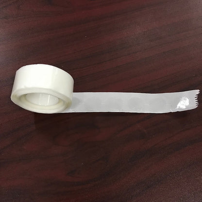 ELECTROPRIME 5 Rolls Small Double-Sided Glue Balloon Removable Non-Marking Glue Tape 100 Capsules(White)