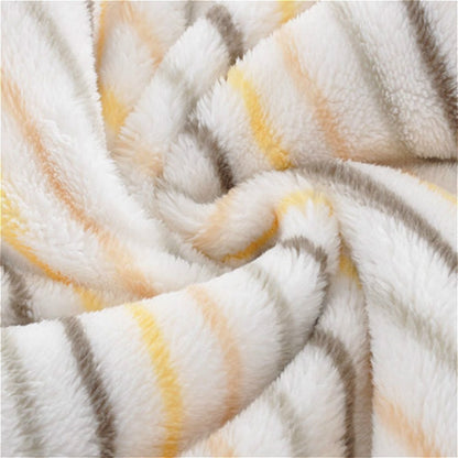 ELECTROPRIME Winter Thick Double Layer Printed Lambskin Children Blanket Bedding, Size:75X100cm