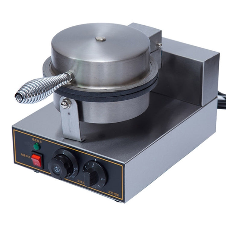 ELECTROPRIME Stainless Steel Single-head Egg Roll Machine Ice Cream Crisp Egg Roller, Size:320x250x178cm