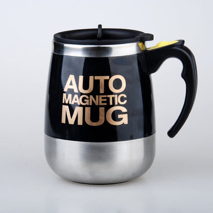 ELECTROPRIME Automatic Mixing Cup Coffee Cup Portable Household Mixer(Black)