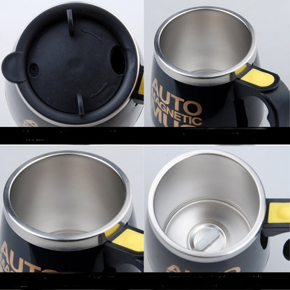 ELECTROPRIME Automatic Mixing Cup Coffee Cup Portable Household Mixer(Black)