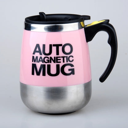 ELECTROPRIME Automatic Mixing Cup Coffee Cup Portable Household Mixer(Pink)