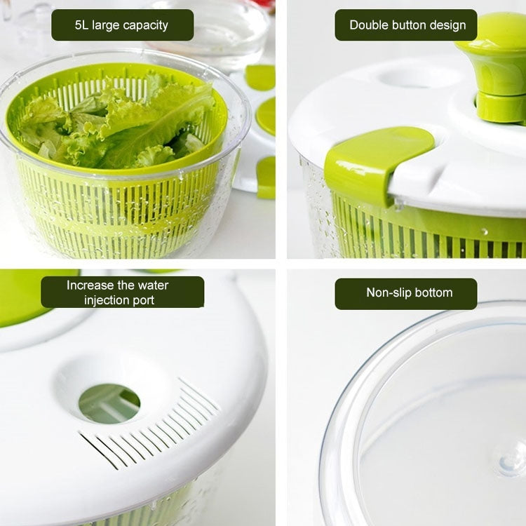 ELECTROPRIME Vegetable Fruit Dipper Drain Basket Kitchen Tools