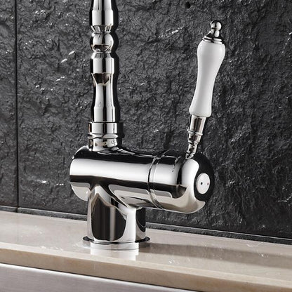 ELECTROPRIME Kitchen Bathroom Faucet Hot and Cold Faucet Taps Sink Without Hose