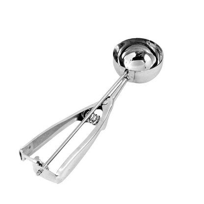ELECTROPRIME Thick Stainless Steel Ice Cream Spoon Fruit Digging Spoon 6cm