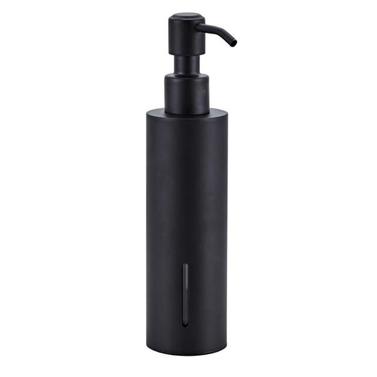 ELECTROPRIME 304 Stainless Steel Wall-mounted Manual Soap Dispenser, Style:Round Table Top