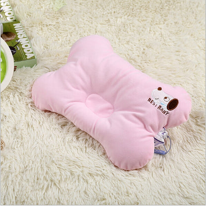 ELECTROPRIME Four Seasons Cervical Protection Anti-head Stereotype Baby Pillow(Pink)