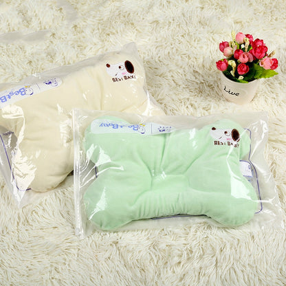 ELECTROPRIME Four Seasons Cervical Protection Anti-head Stereotype Baby Pillow(Purple)