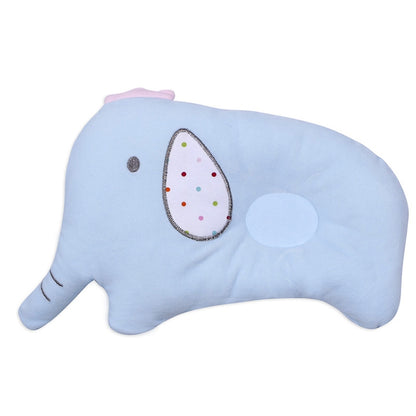 ELECTROPRIME Baby Breathable Elephant Neck Cervical Pillow Anti-head Correction Head Shape Pillow(Blue)