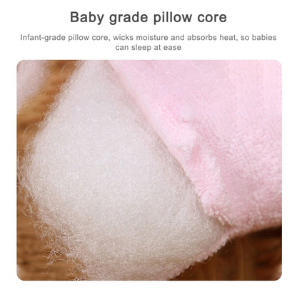 ELECTROPRIME Baby Breathable Elephant Neck Cervical Pillow Anti-head Correction Head Shape Pillow(Blue)