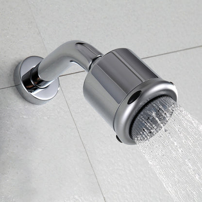 ELECTROPRIME Air Boosted Water Saving Dark Wall Mounted Shower Head