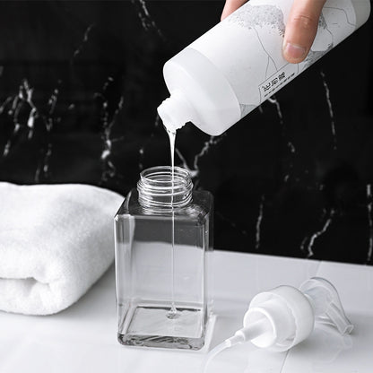 ELECTROPRIME Mousse Foaming Bottle Pressing Facial Cleanser Bubbler Sub-bottle, Capacity:400ML