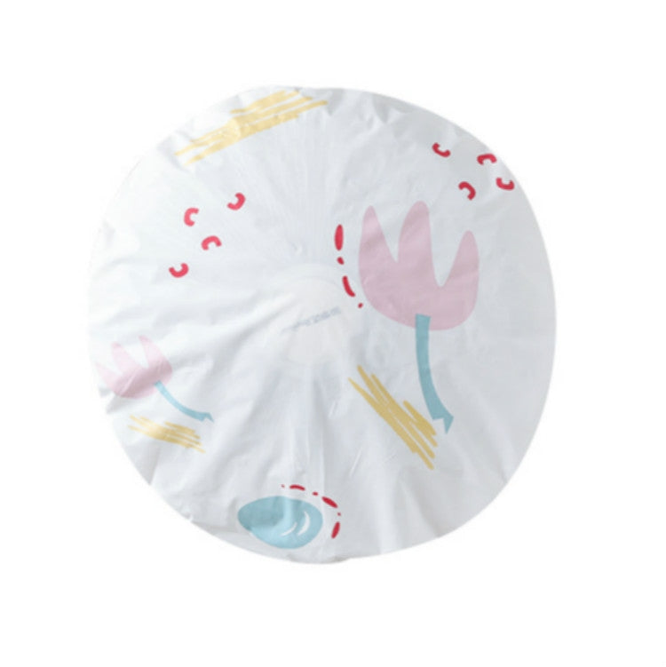 ELECTROPRIME 48cm Modern Minimalist Floral Fan Dust Cover Floor Fan Cover(Flowers)