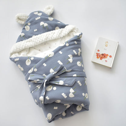 ELECTROPRIME Cartoon Cotton Baby Holding Blanket( Winter Forest)