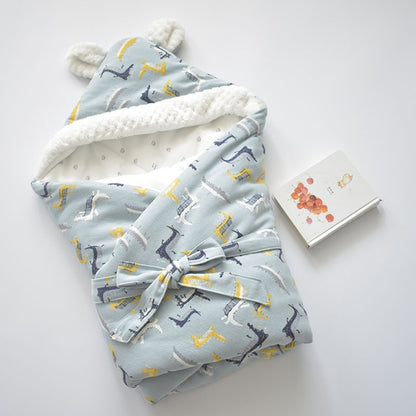 ELECTROPRIME Cartoon Cotton Baby Holding Blanket(Crocodile Kingdom)