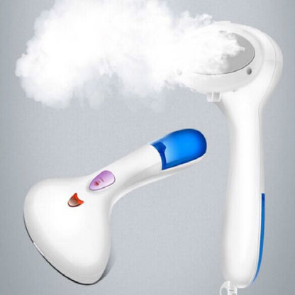 ELECTROPRIME 1500W Portable Handheld Household Clothes Steam Iron Garment Steamer, Plug Type: 110V US  Plug(Blue + White)