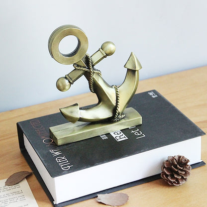 ELECTROPRIME Retro Wrought Iron Anchor Model Ornaments Creative Counter Display Decoration Furnishings