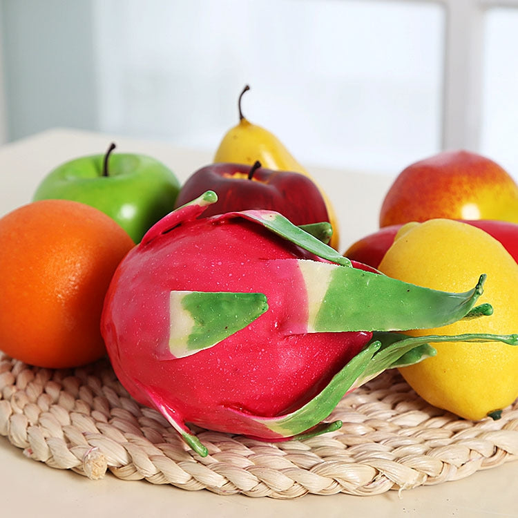 ELECTROPRIME Simulation Fruit Model Dragon Fruit Ornaments Photography Props Home Decoration Window Display