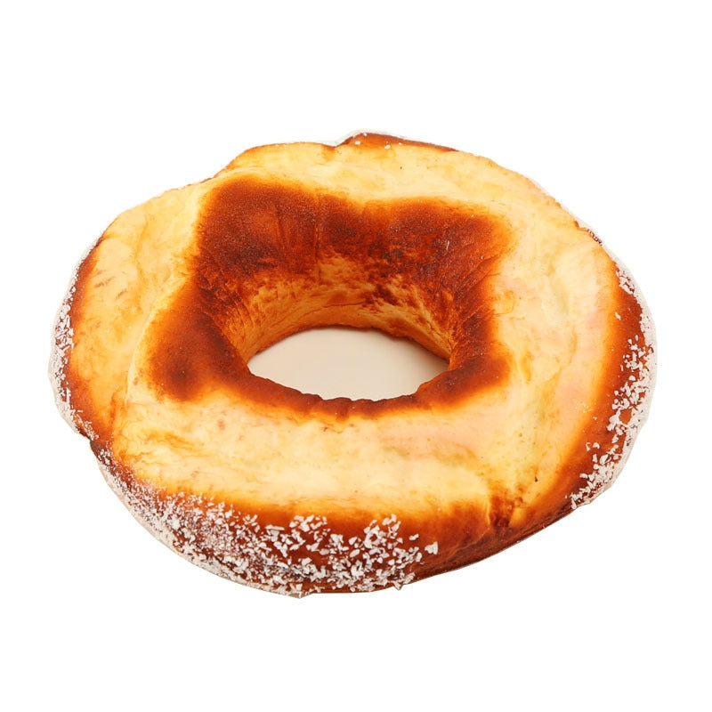 ELECTROPRIME PU Simulation Circle Powder Bread Model Photography Props Home Window Display