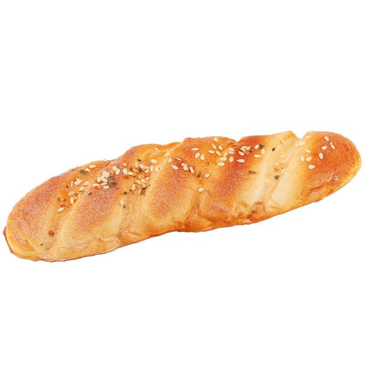 ELECTROPRIME PU Simulation S-shaped Sesame Bread Model Photography Props Home Engineering Window Display