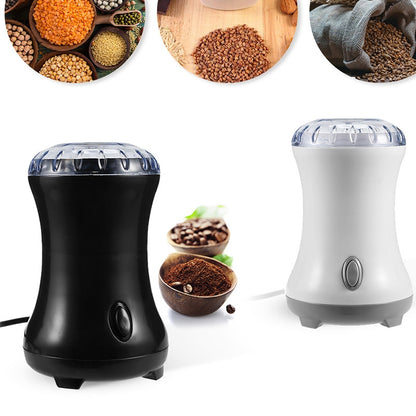 ELECTROPRIME Electric Coffee Grinder Bean Grinding Household Kitchen Tools(Black)