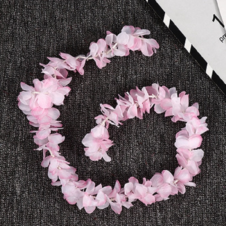 ELECTROPRIME 10 PCS 1M Simulation Orchids String Wedding Arrangement Flower Strip Stage Decoration Supplies(Pink)