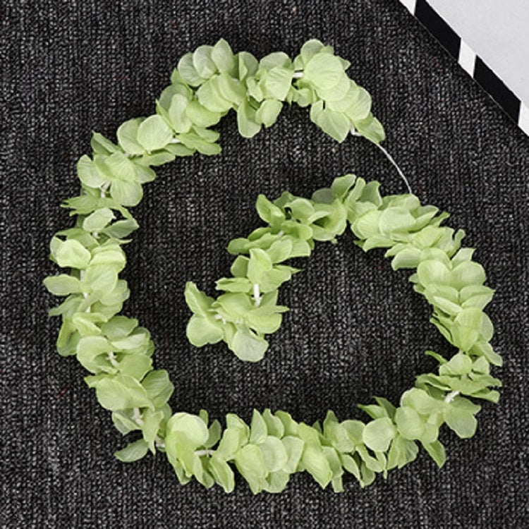 ELECTROPRIME 10 PCS 1M Simulation Orchids String Wedding Arrangement Flower Strip Stage Decoration Supplies(Light Green)