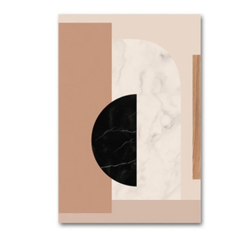 ELECTROPRIME Niche Art Abstract Combination Decorative Painting Hotel Apartment Club Modern Minimalist Painting, Size:50X70  cm(Frameless D)