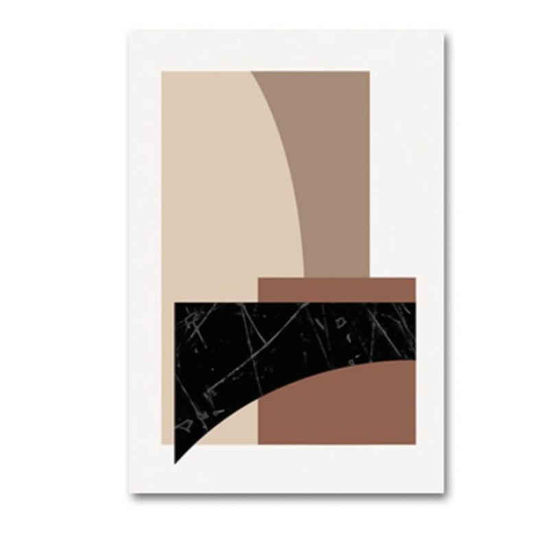 ELECTROPRIME Niche Art Abstract Combination Decorative Painting Hotel Apartment Club Modern Minimalist Painting, Size:50X70  cm(Frameless C)