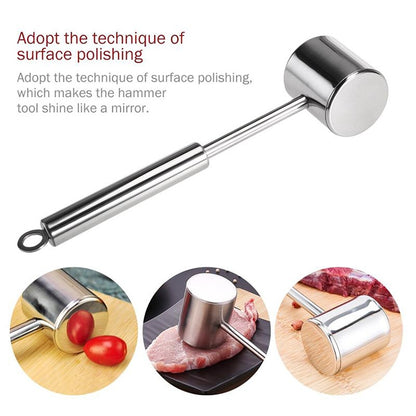 ELECTROPRIME Thick 304 Stainless Steel Meat Hammer