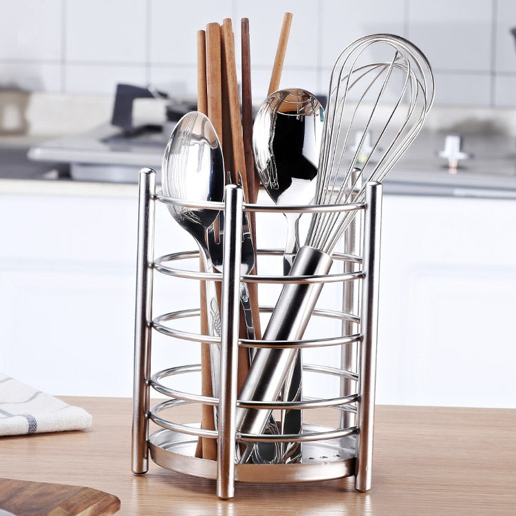 ELECTROPRIME 304 Stainless Steel Chopsticks Cage Drain Rack Knife Fork Storage Box Kitchen Supplies Chopsticks Box
