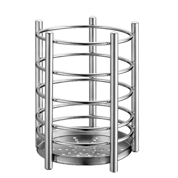 ELECTROPRIME 304 Stainless Steel Chopsticks Cage Drain Rack Knife Fork Storage Box Kitchen Supplies Chopsticks Box