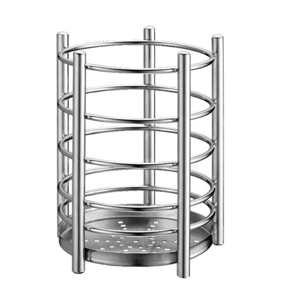 ELECTROPRIME 304 Stainless Steel Chopsticks Cage Drain Rack Knife Fork Storage Box Kitchen Supplies Chopsticks Box
