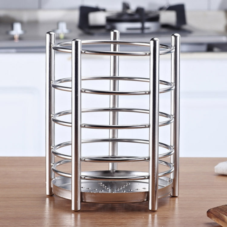 ELECTROPRIME 304 Stainless Steel Chopsticks Cage Drain Rack Knife Fork Storage Box Kitchen Supplies Chopsticks Box