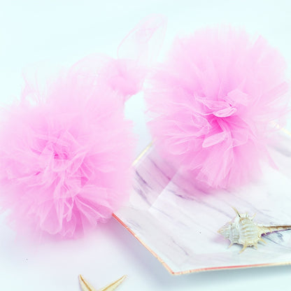ELECTROPRIME Tent Yarn Ball Hair Ball Pendant Wall Party Decoration(Pink)