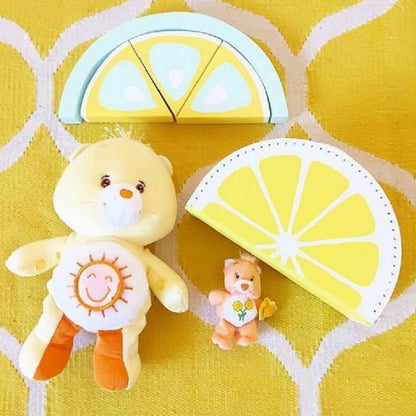 ELECTROPRIME Wooden Orange Blocks Children Room Children Clothing Store Decoration Photography Props