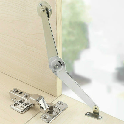 ELECTROPRIME Two-folded Strut Folding Lever Door Support Furniture Connector, Specification:9 Inchs Lever